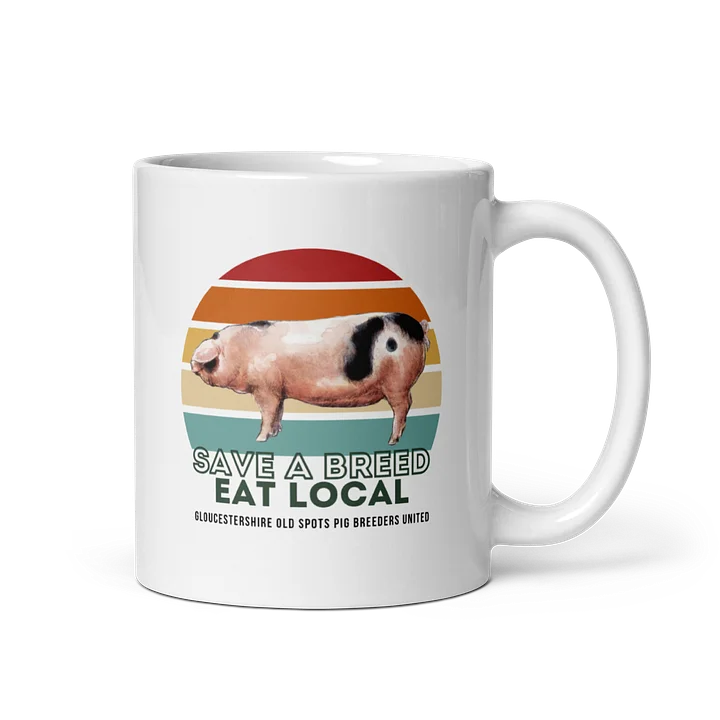 Glocestershire Old Spots Pig Breeders Mug product image (1)