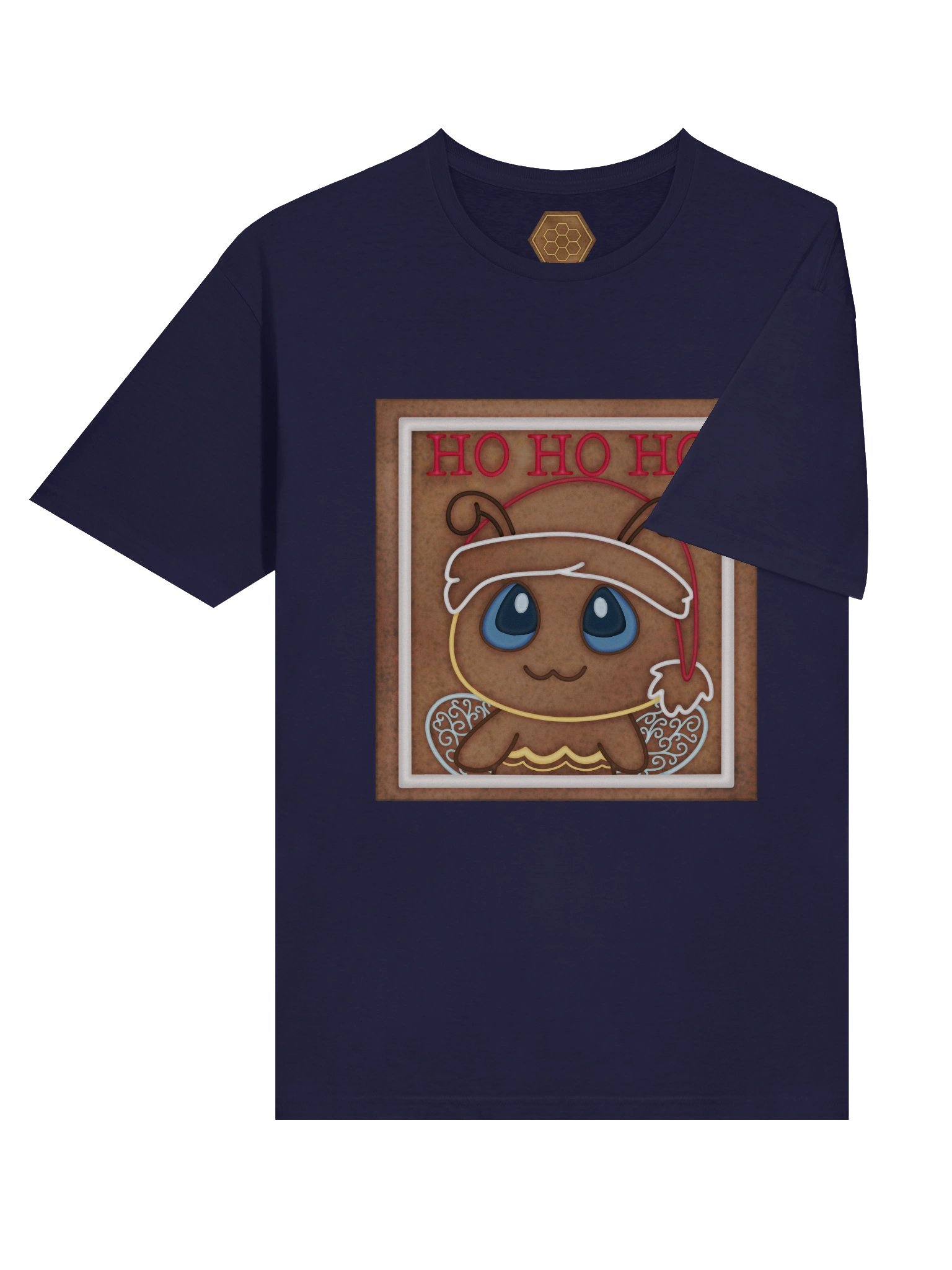 Gingerbee Ho Ho Ho Tee product image (26)