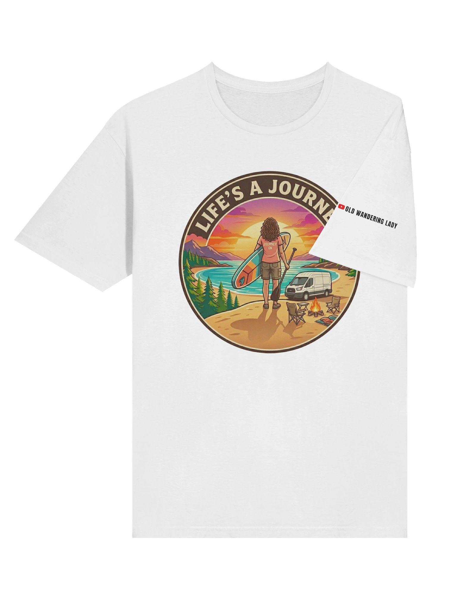 Life’s a Journey “Gabrielle” Women's Comfort Tee product image (6)