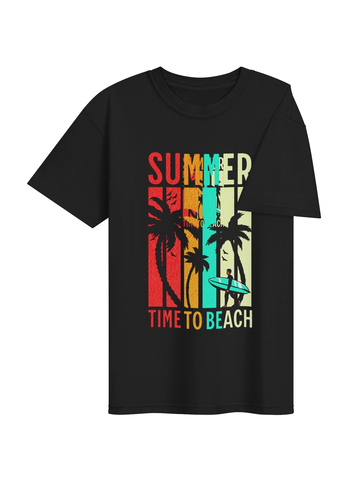 Summer Time to Beach Graphic Tee product image (4)