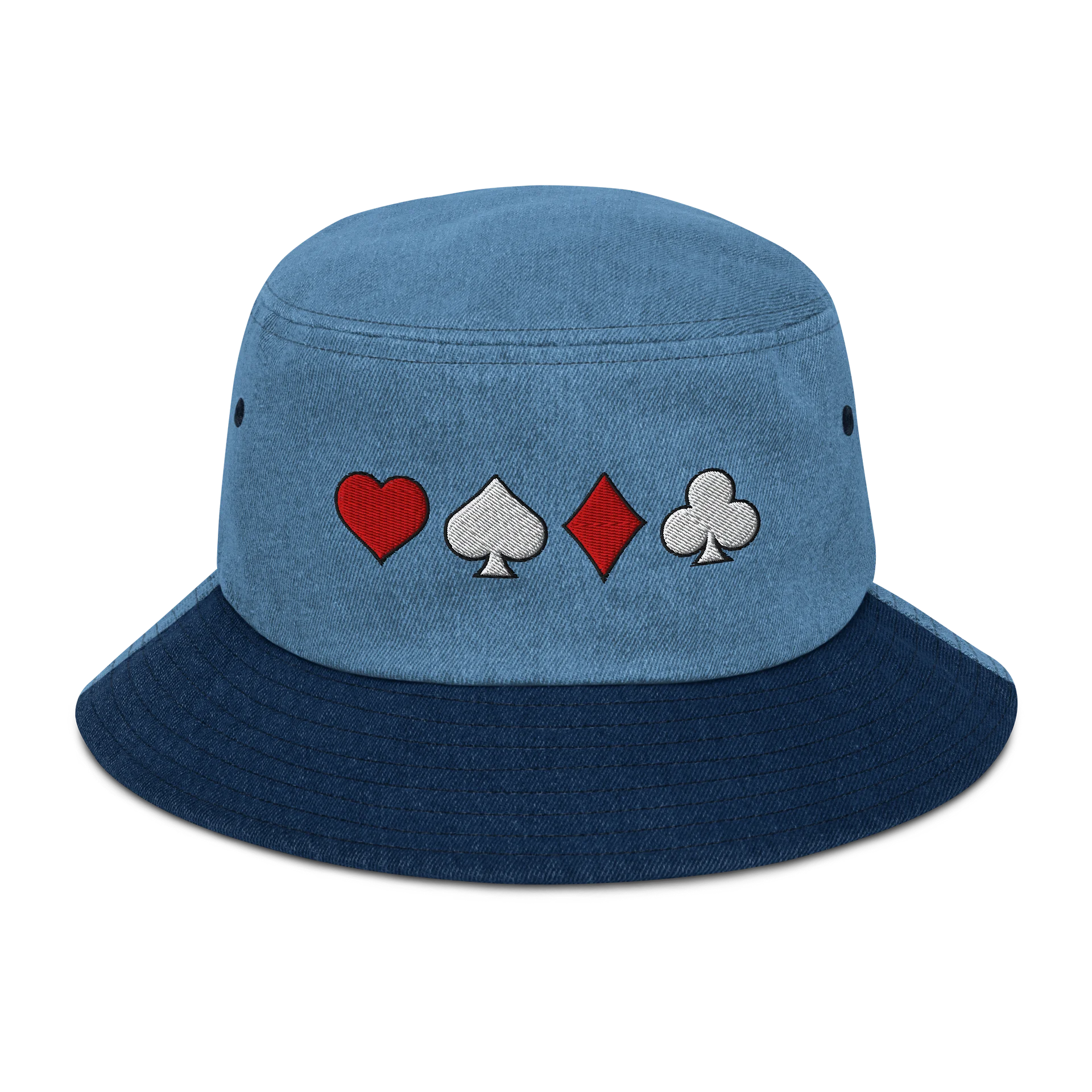 Four Suits Jean Bucket Hat product image (1)