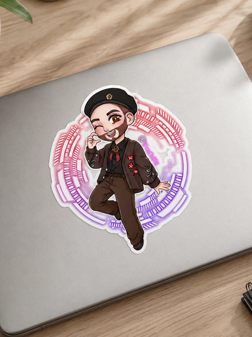Ventisfit Holographic Cyberpunk Sticker product image (2)