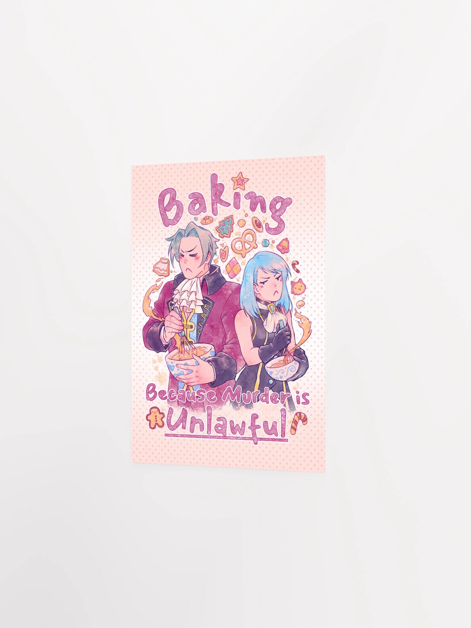 Baking because Murder is Unlawful - Print product image (2)