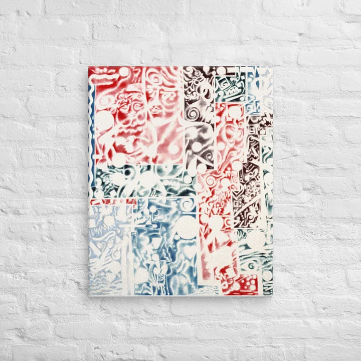 Umbilical Barfing (1990) (Left Side) (24" x 30") product image (2)