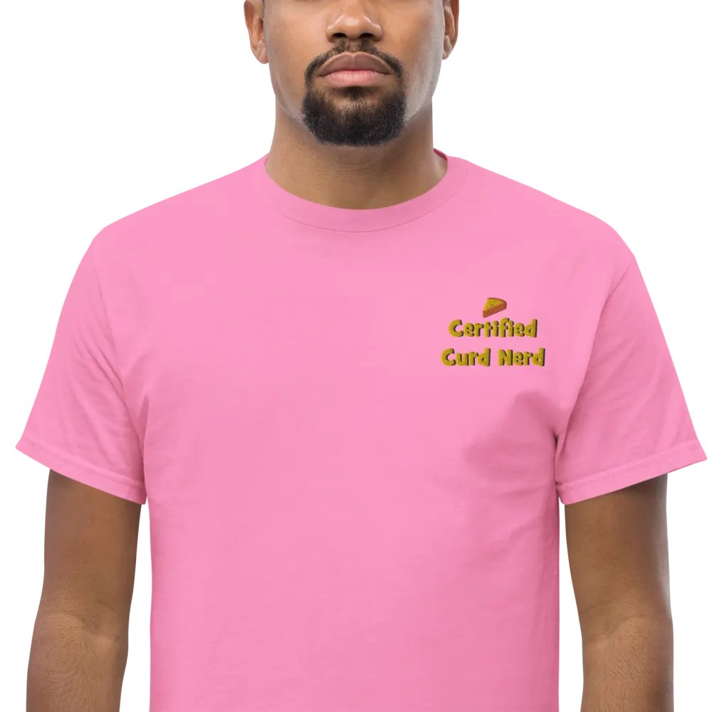 Certified Curd Nerd T-Shirt Embroided Logo product image (13)