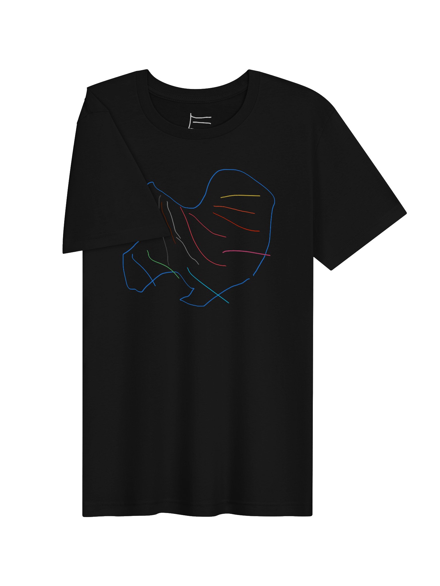 e rainbow wing tee (adult) product image (3)