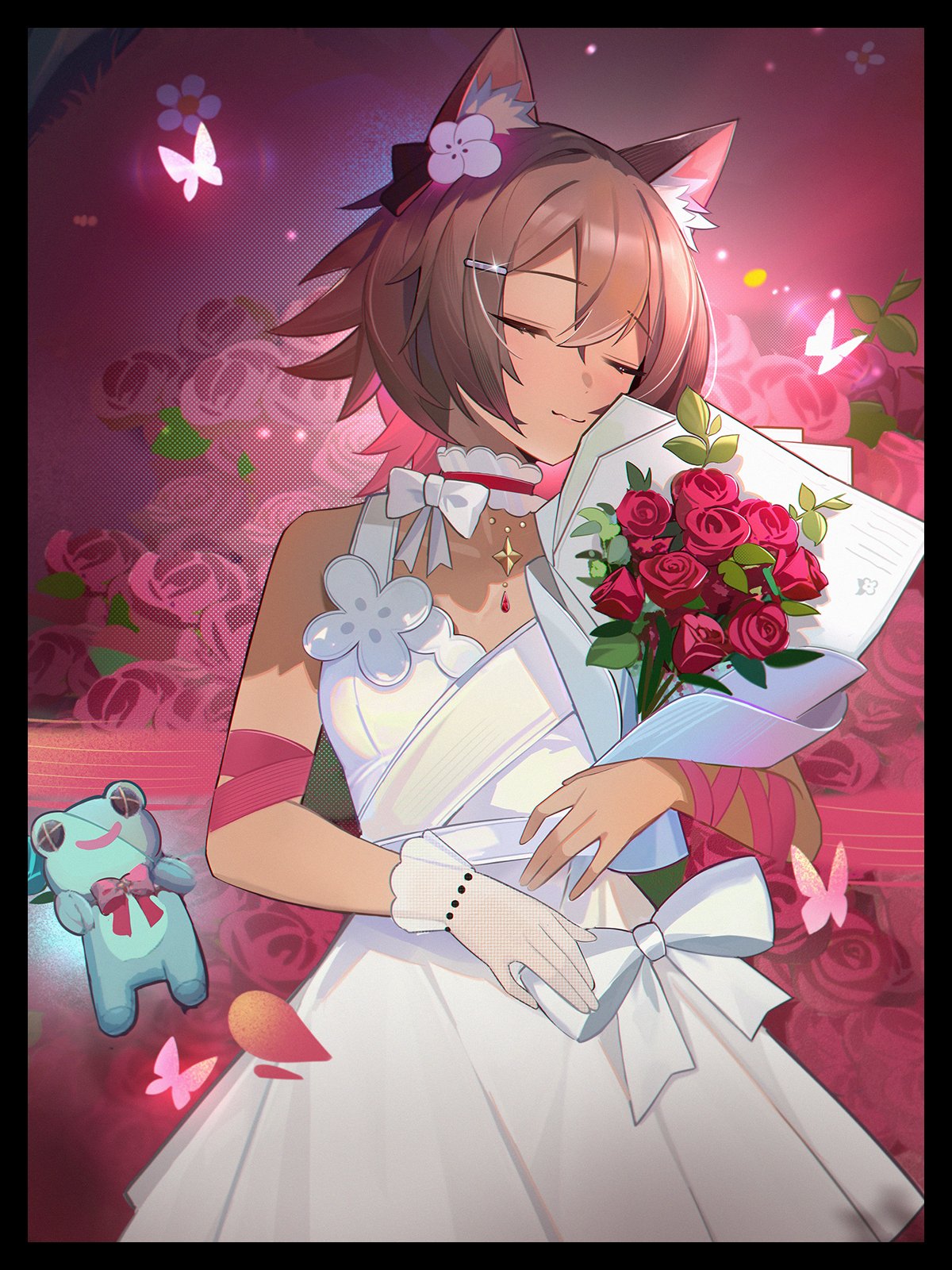 【Framed Poster】- Myun Rose Boquet product image (1)