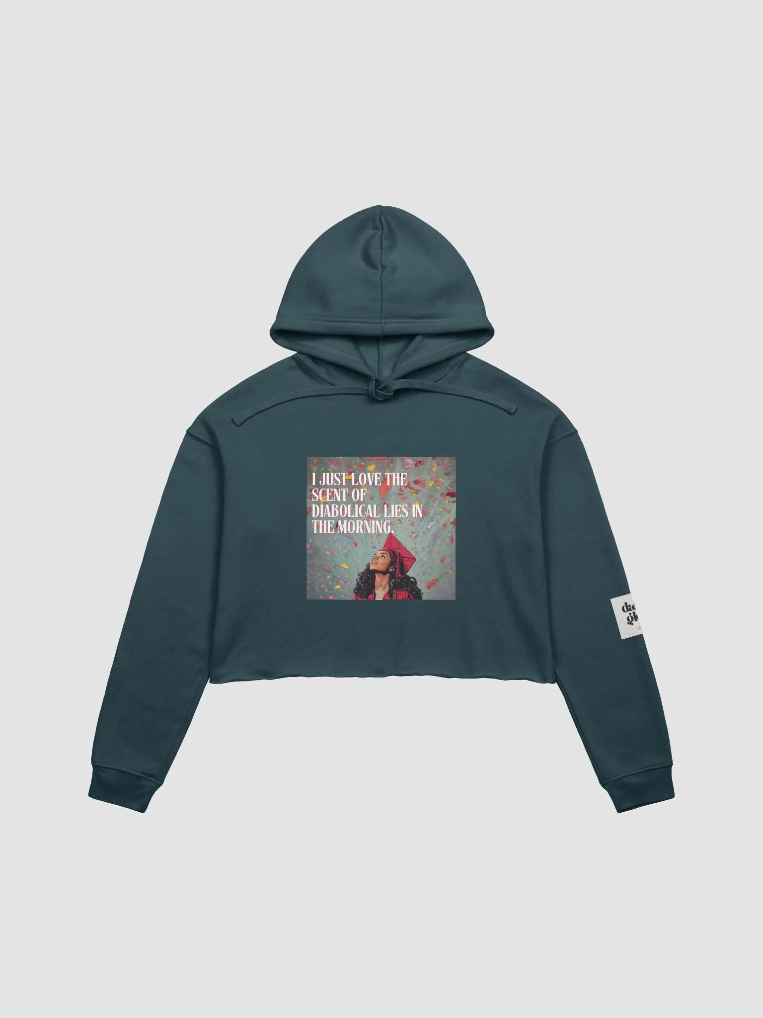 Diabolical Lies Grad 4 Cropped Hoodie product image (1)