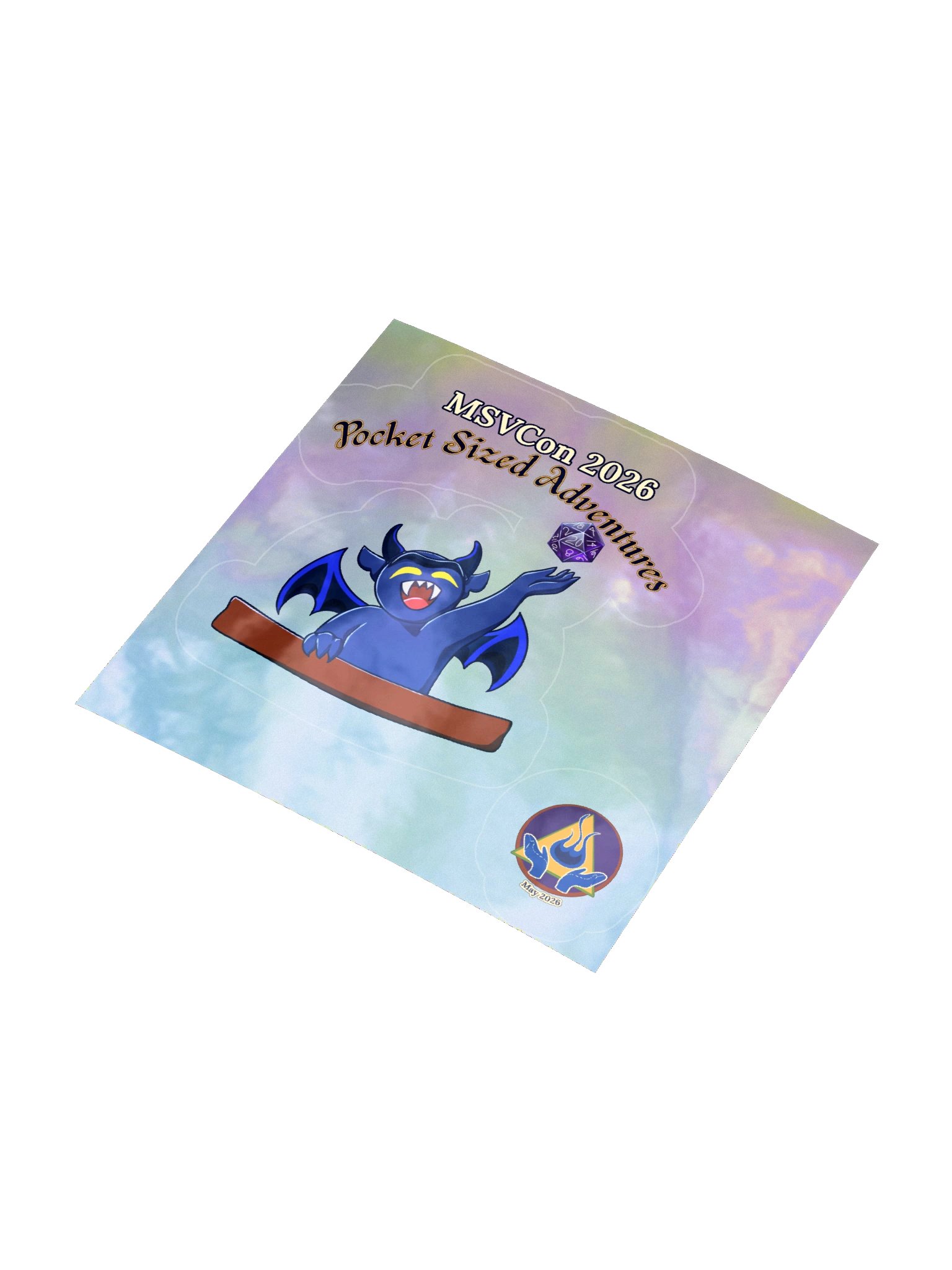 MSVCon 2026: Pocket Sized Adventures Holographic Sticker Pack product image (4)
