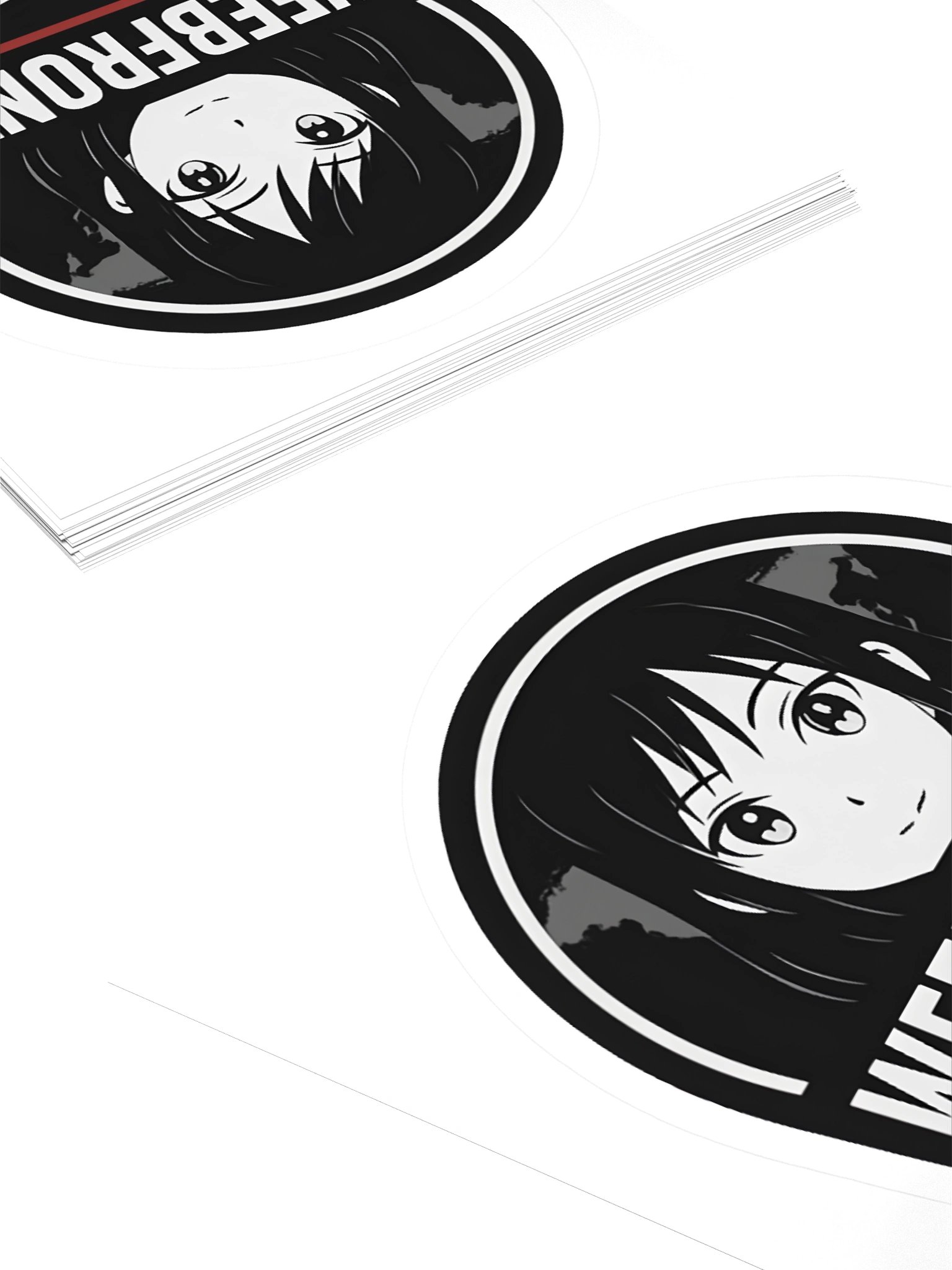 WeebFronts Division Sticker — WBF-04 product image (4)