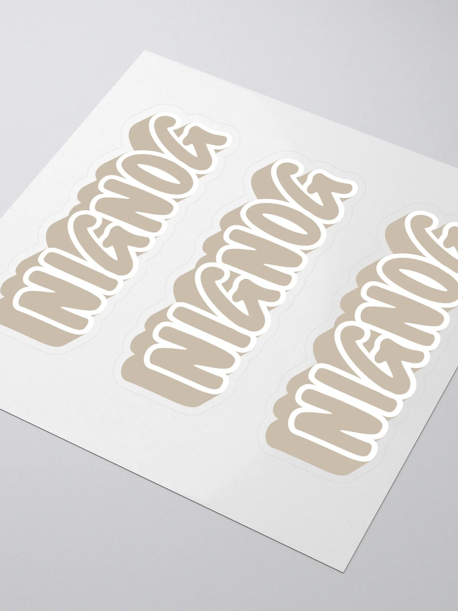 TAN NigNog Stickers product image (3)
