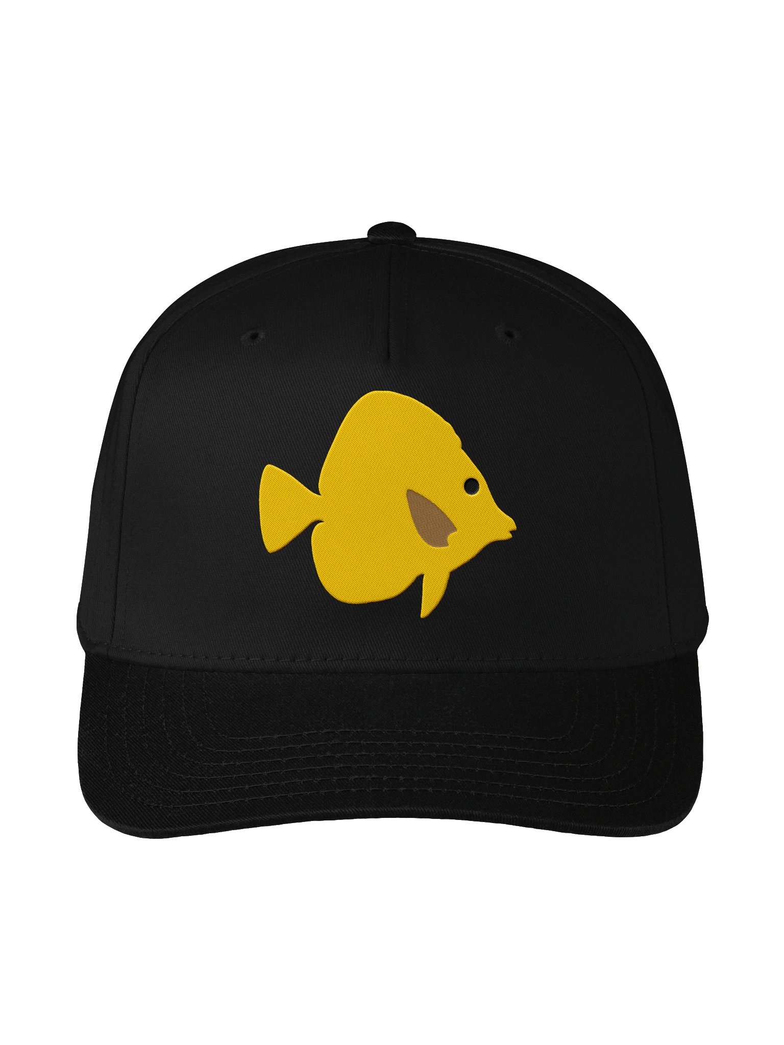 Yellow Tang Mid-Profile Baseball Cap (Embroidered) for Reef and Marine Aquarium Lovers product image (5)