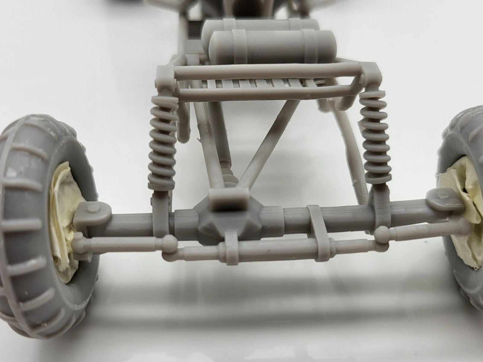 Mud Dragster 4x4 Fully Detailed 1/25 Scale Model Kit product image (6)