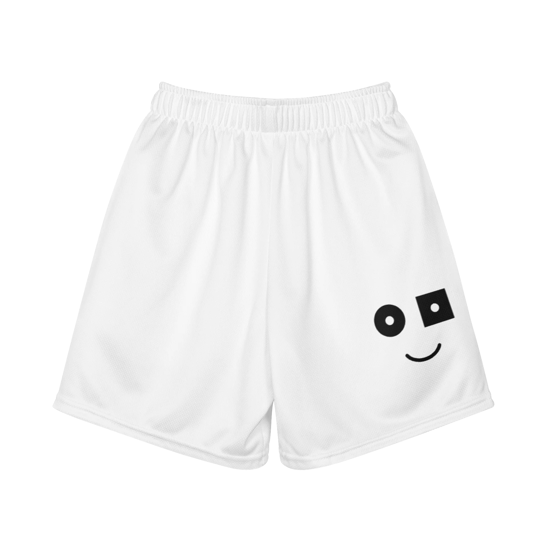 Sona8 Youth Mesh Shorts, white product image (2)