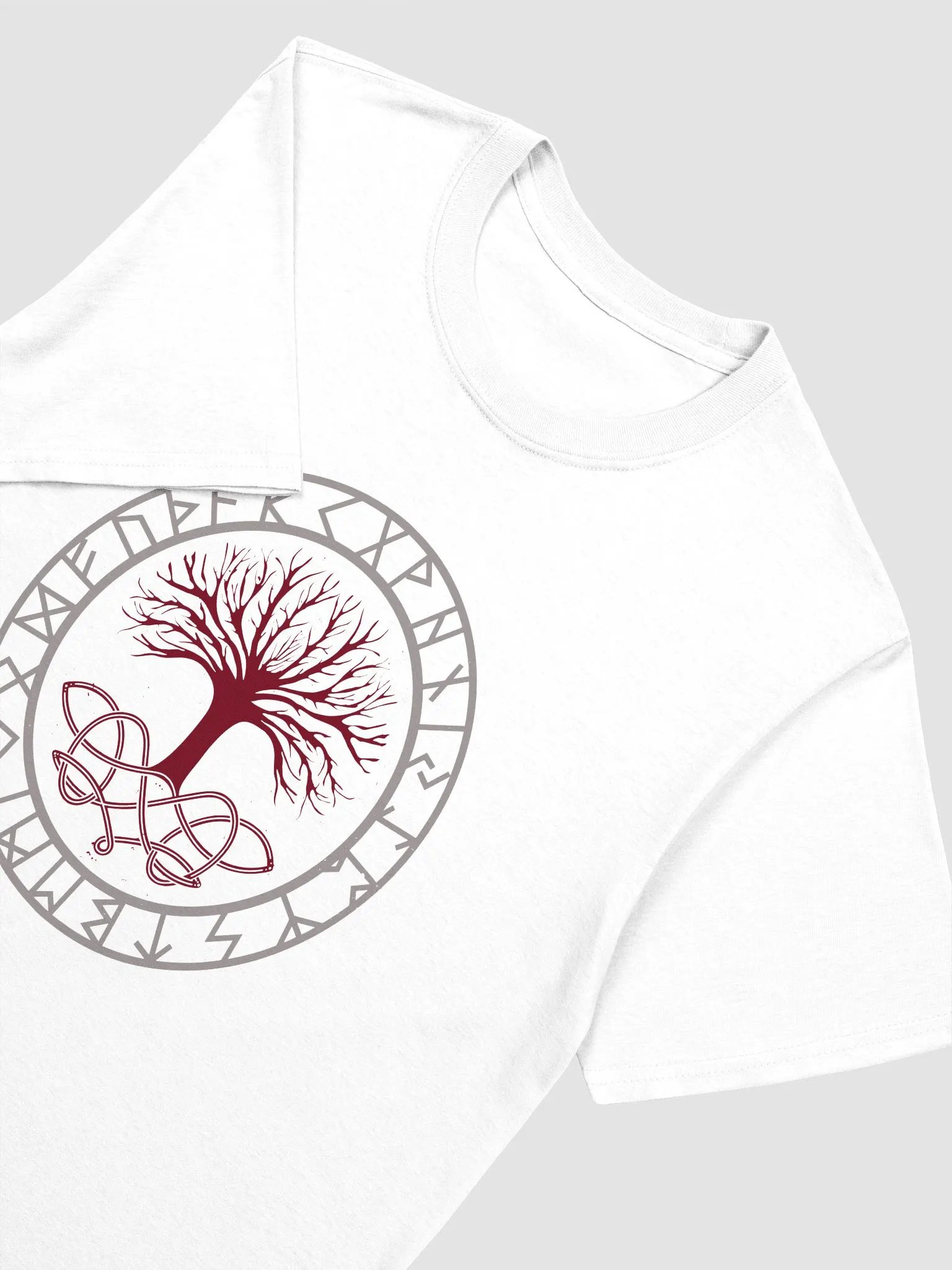 Tree of Life Unisex T-shirt Burgundy product image (3)