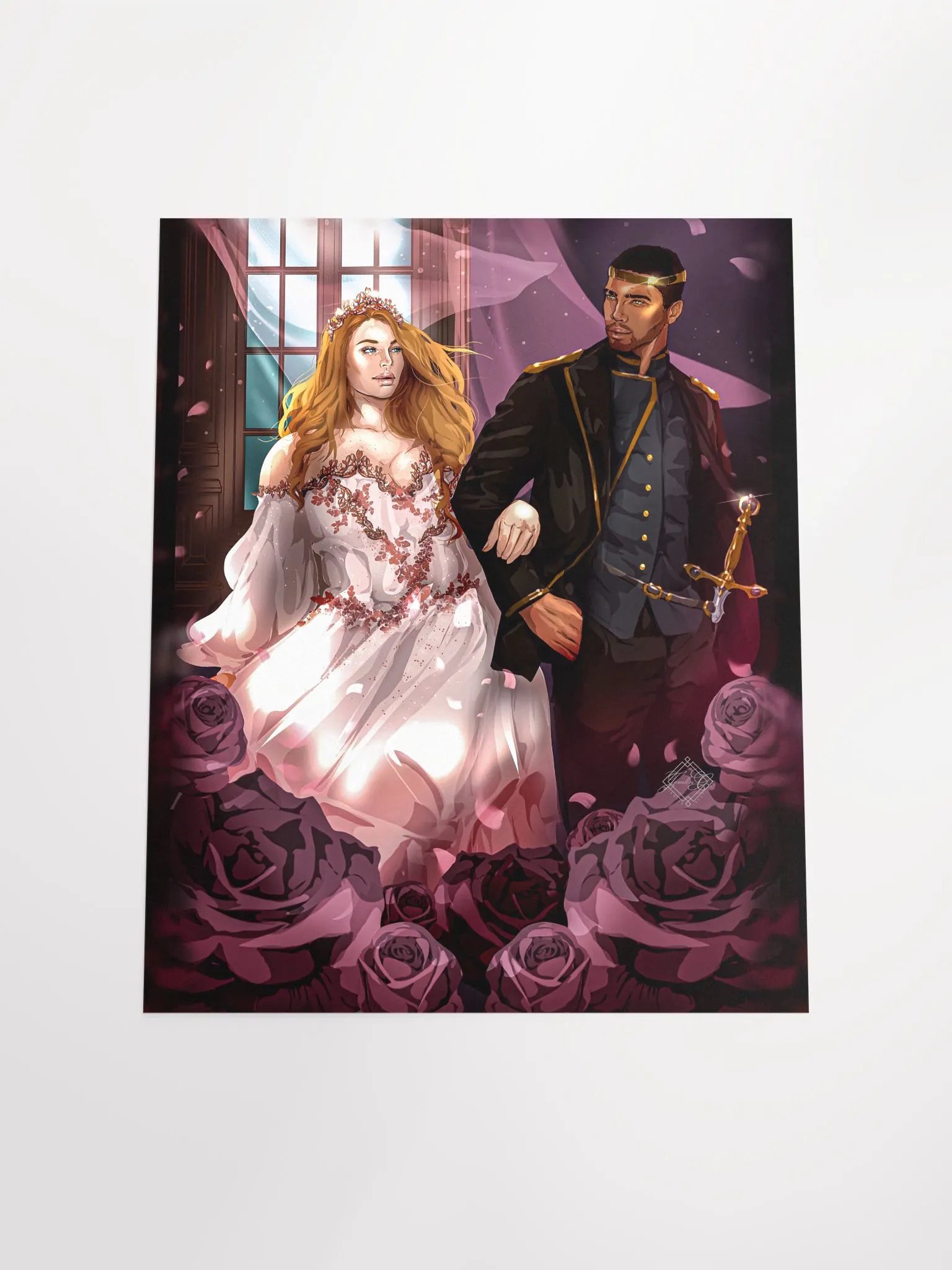 Em+Rain Wedding Scene Poster product image (4)