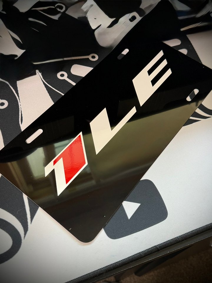 Track & Show Vanity Plate // Multiple Options product image (2)