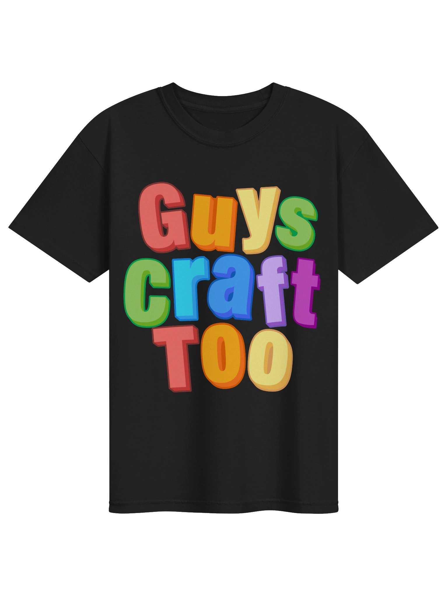Guys Craft Too Colorful Text Tee product image (10)