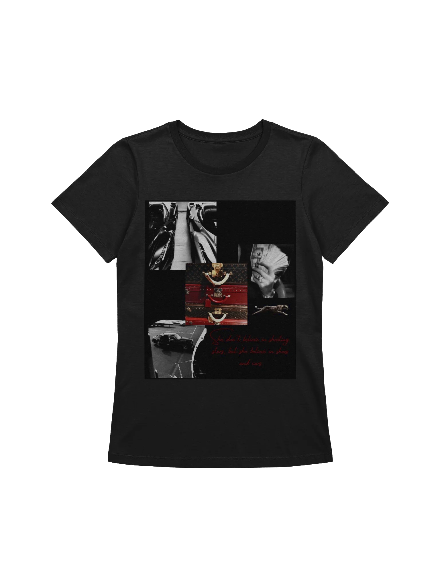Luxury Lifestyle Collage Women's T-Shirt product image (2)