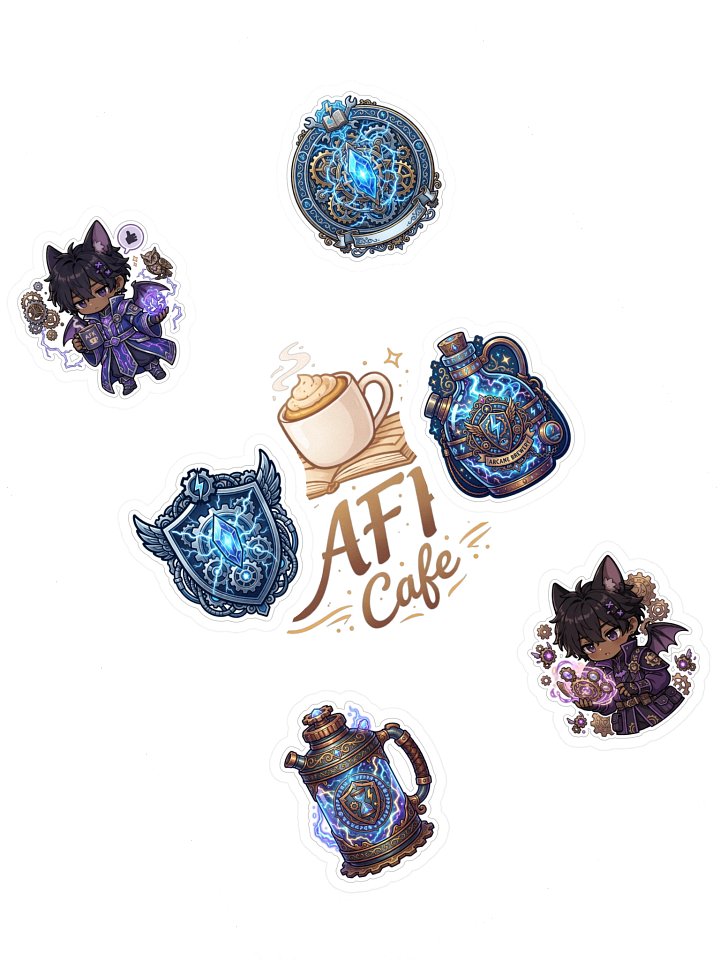 Nitebyte – House of Stormcoil Arcanum Sticker Sheet product image (1)