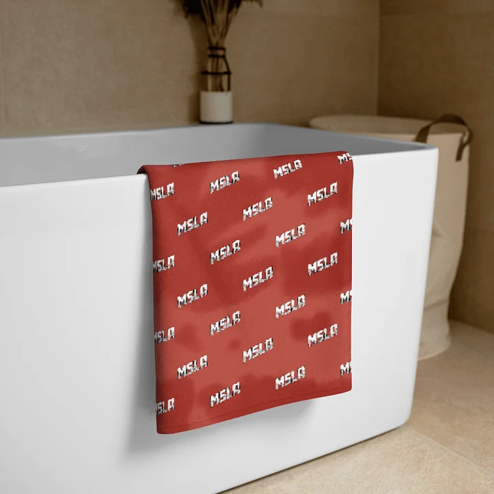 MSLA Logo Towel product image (3)