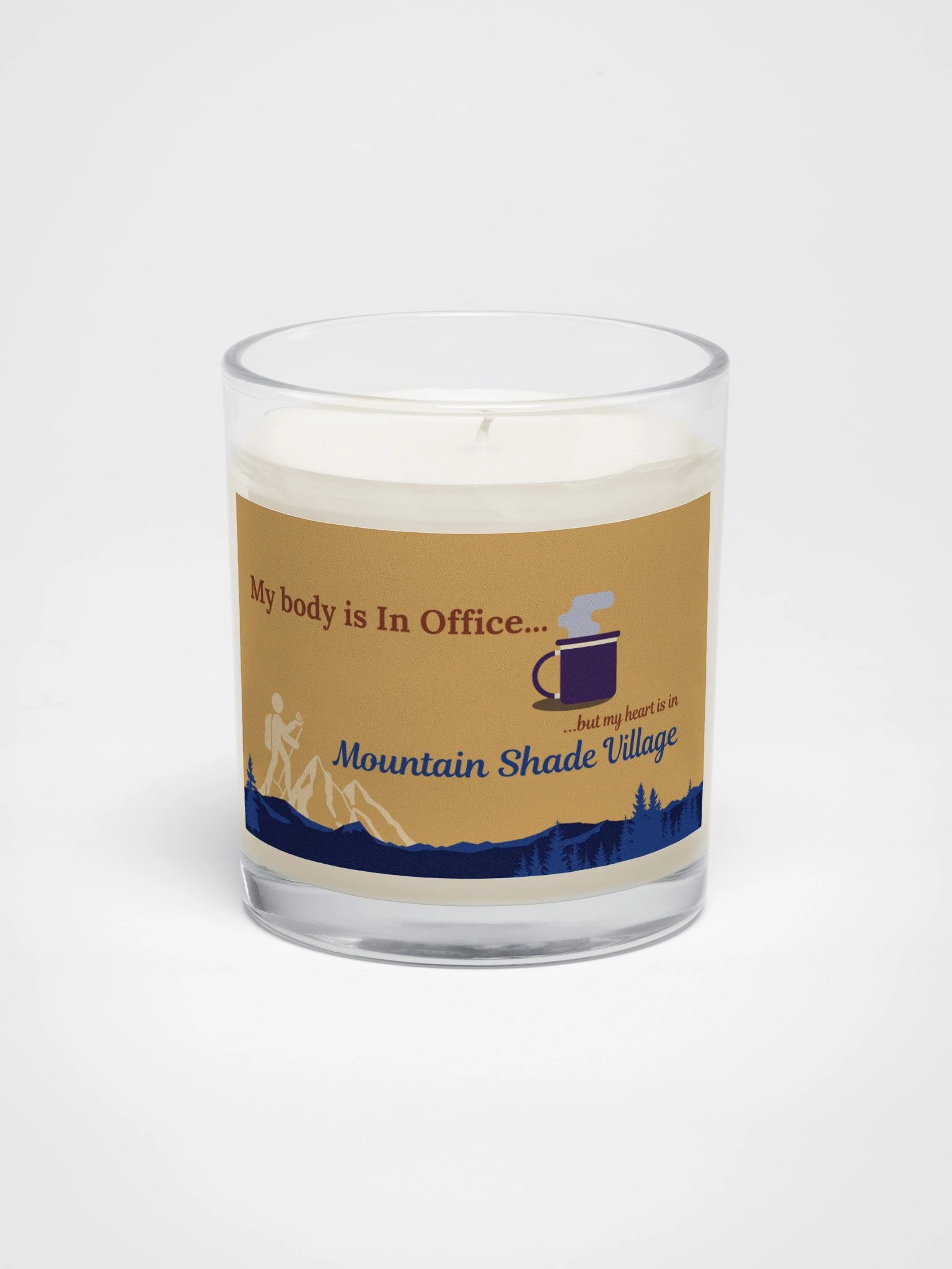 My Body is In Office Soy Wax Candle product image (1)