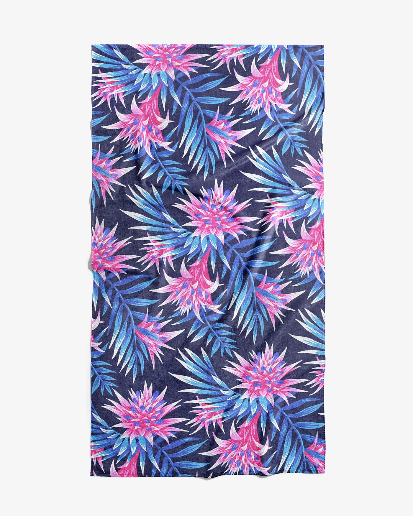 Beach Towel - Fasciata Tropical / Blue & Pink product image (1)