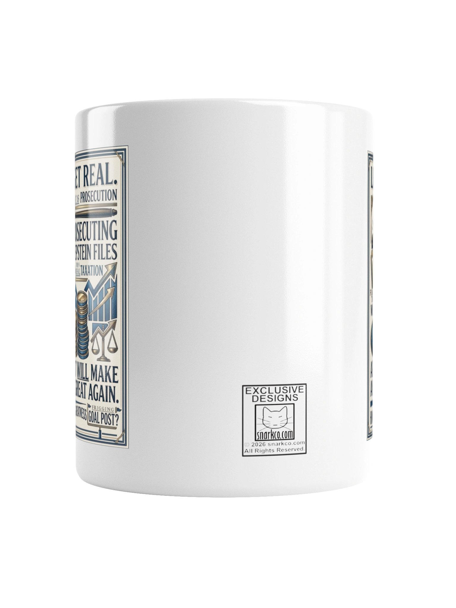 High quality ceramic mug says: "Let's Get Real. " product image (5)