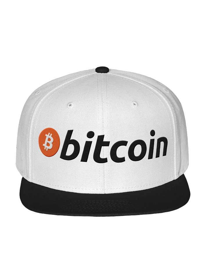 Bitcoin Hat White product image (1)