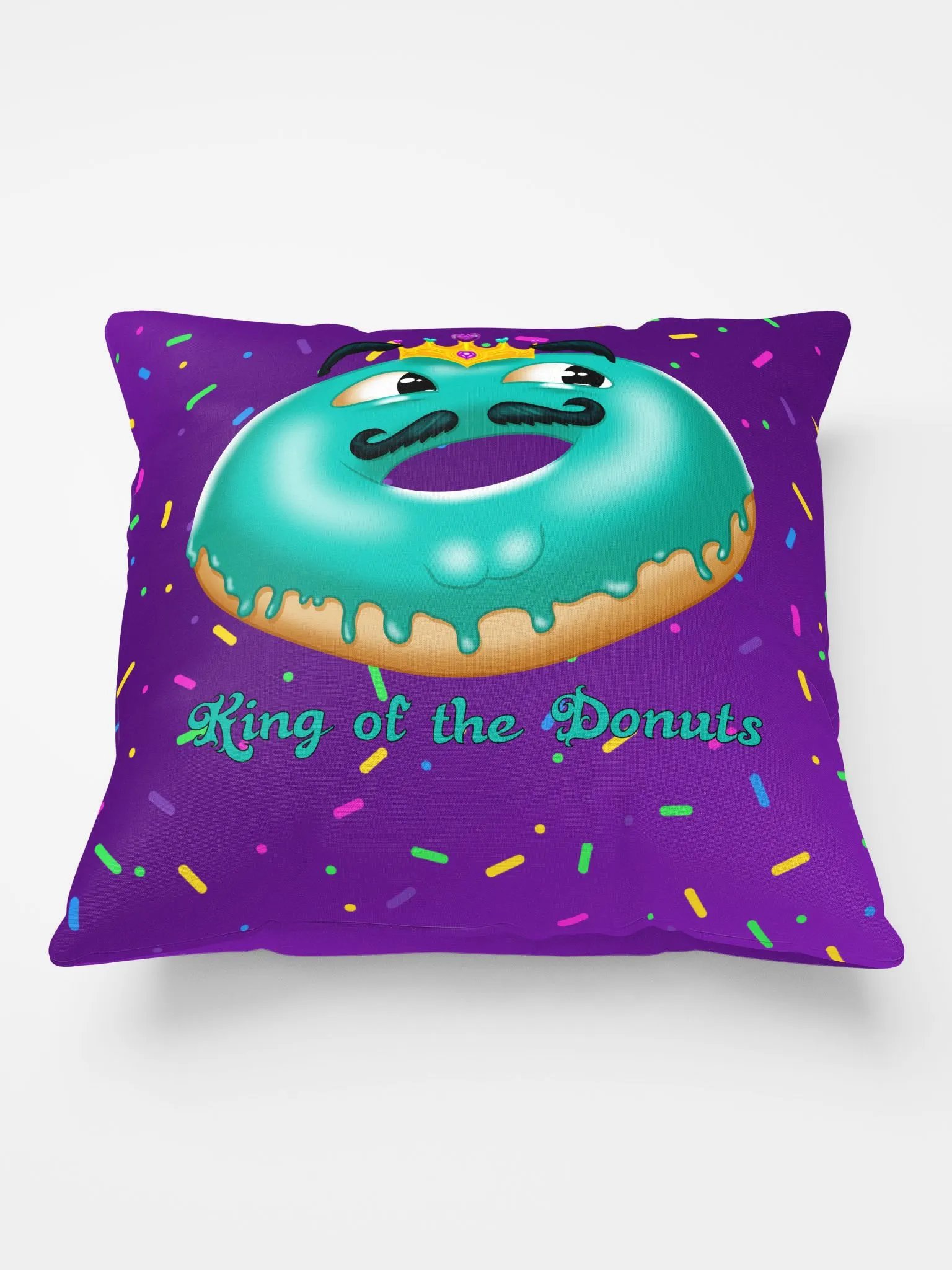 King of the Donuts Pillow product image (3)