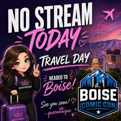 Friendly reminder no stream today! Much love!