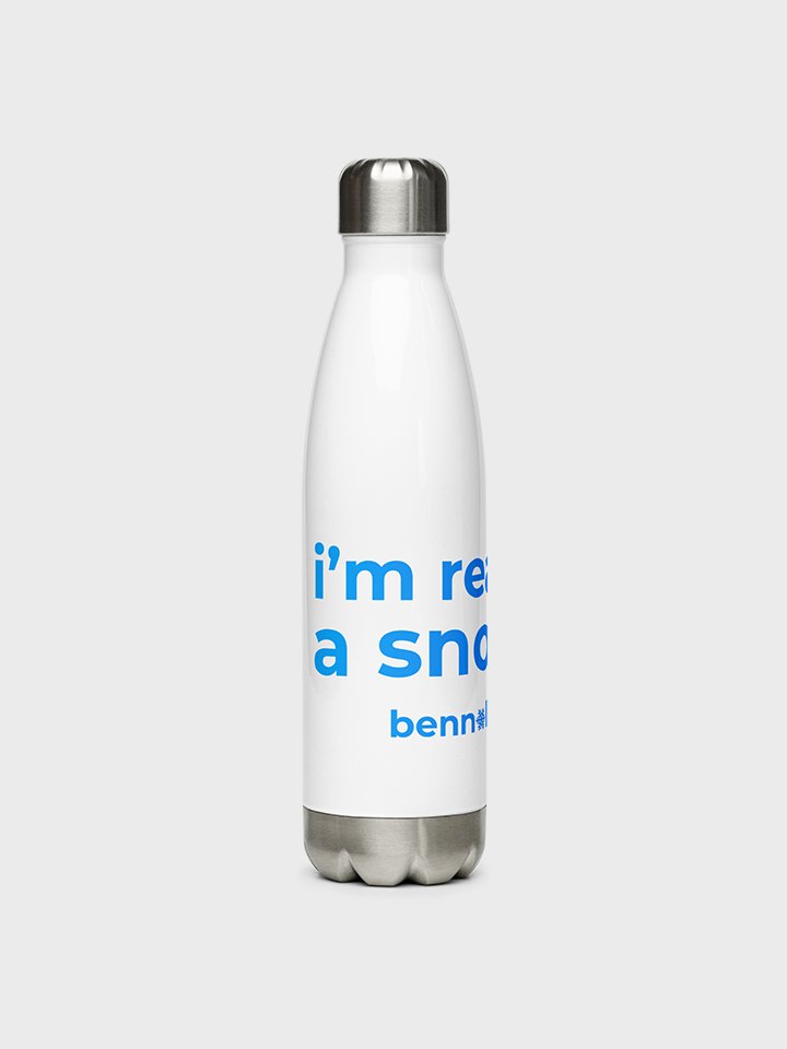 I'm ready for a snow day water bottle product image (1)