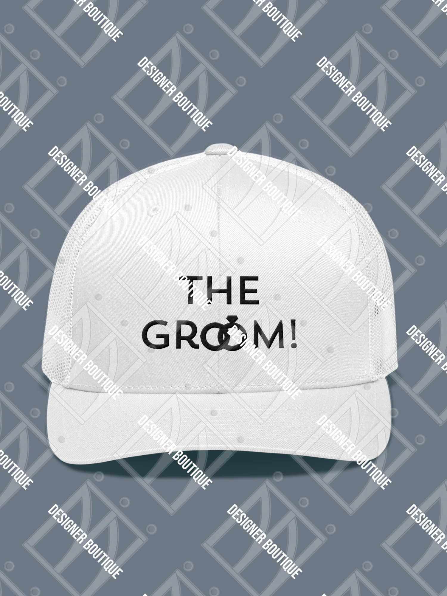 The Groom Retro Trucker Hat product image (1)