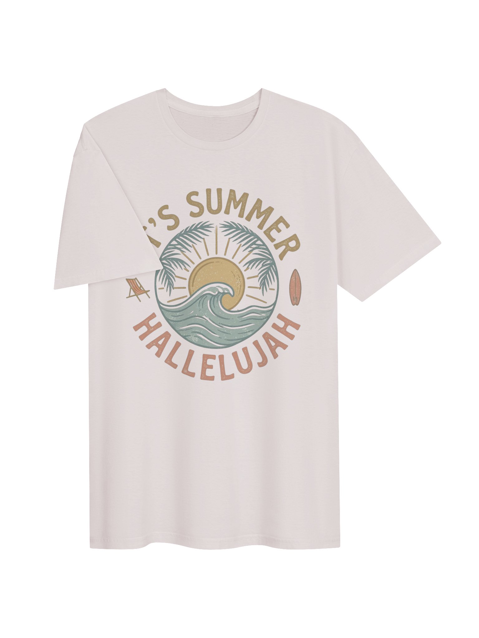 It's (Still) Summer Hallelujah Tee | Summer T-Shirt product image (93)