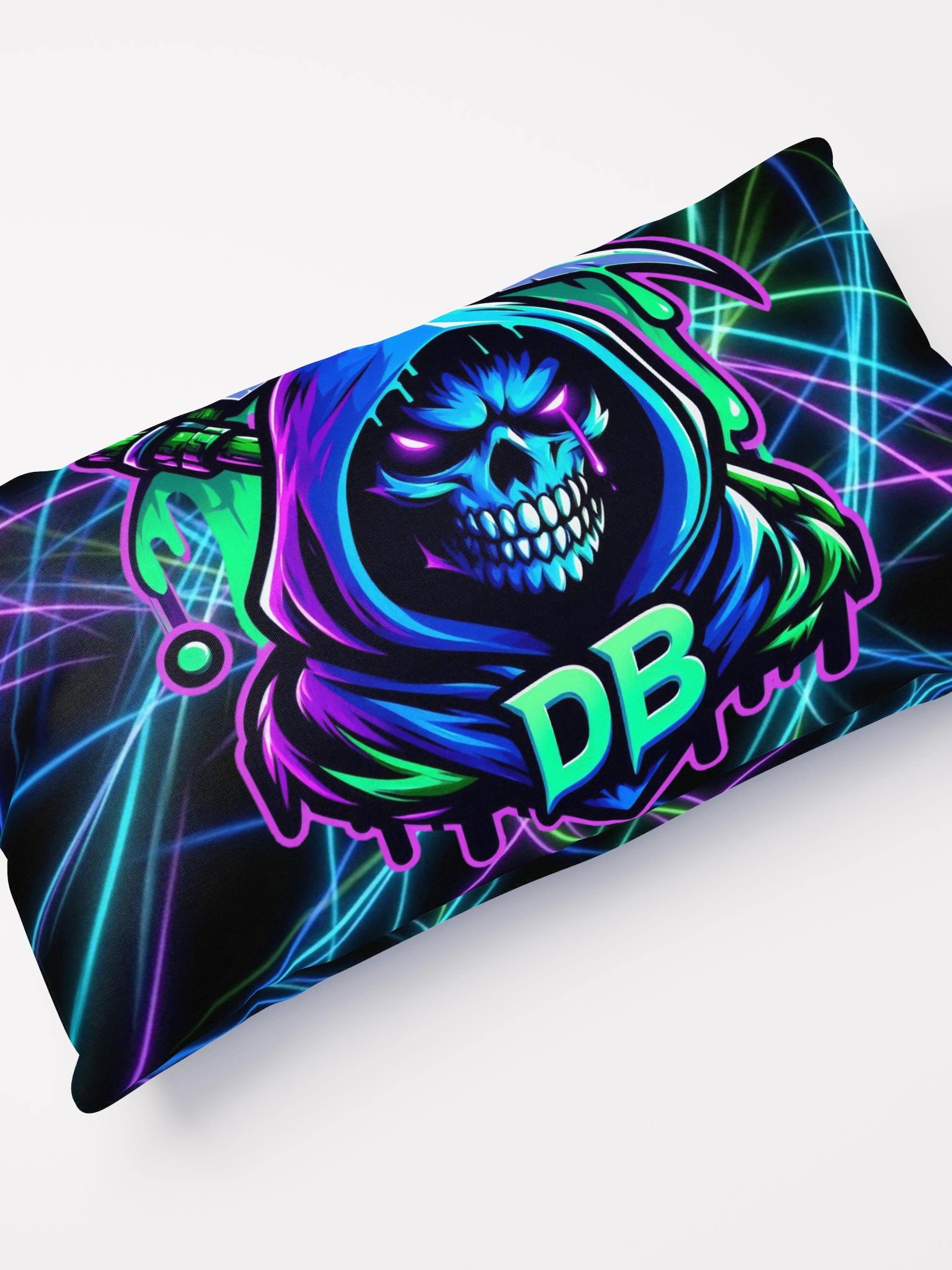 "Finger 'N' The Reaper" Premium Throw Pillow product image (3)