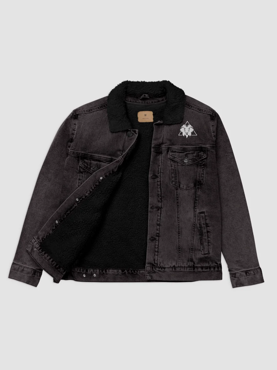 Goat Gang ( Denim Jacket White Logo ) product image (7)
