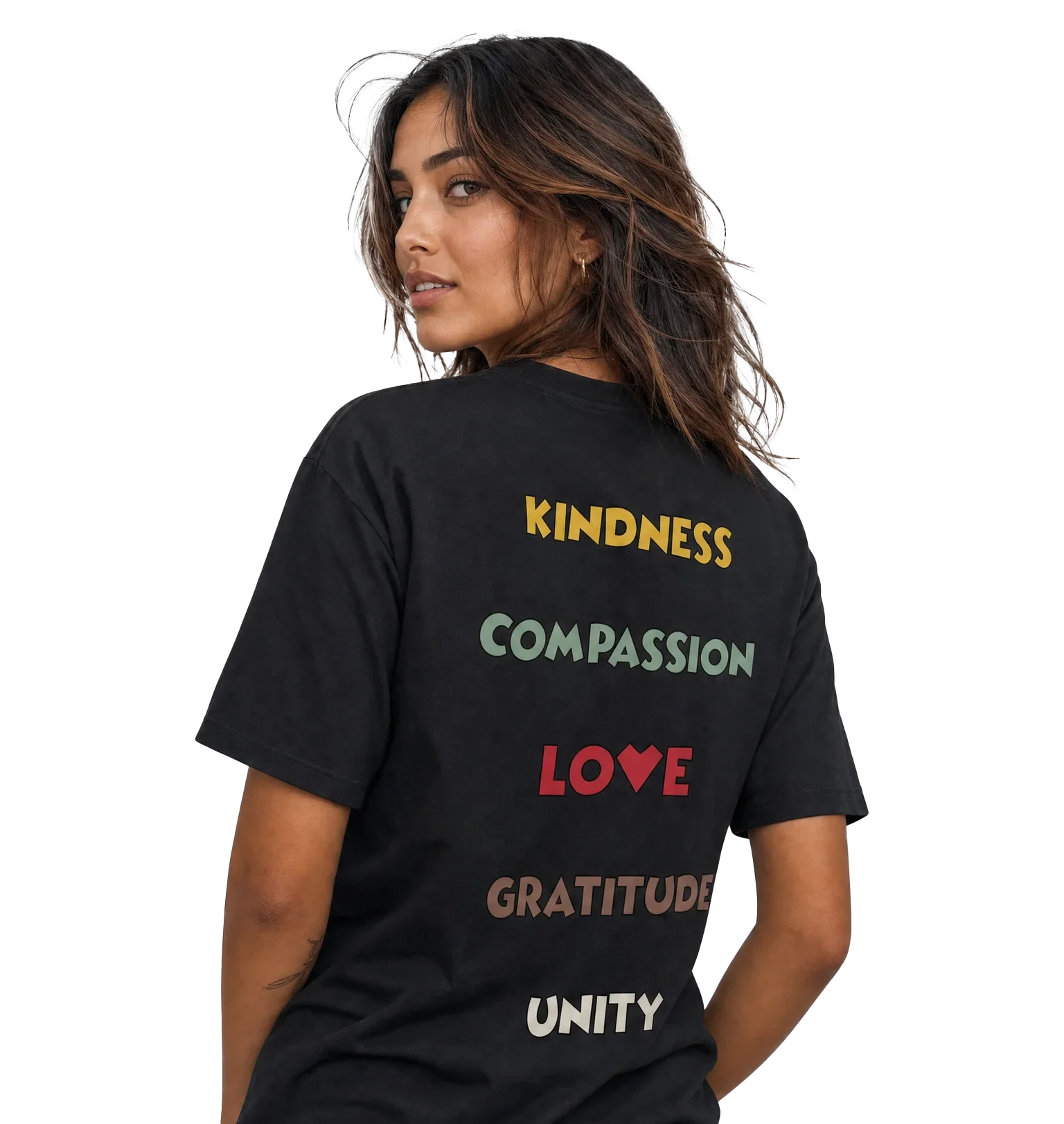 Five Values Tee - God’s Gang Signature T-Shirt (100% cotton - male) product image (3)