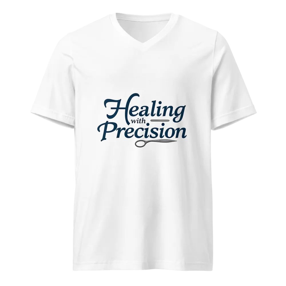 Precision Healing Scalpel Graphic V-Neck Tee product image (1)