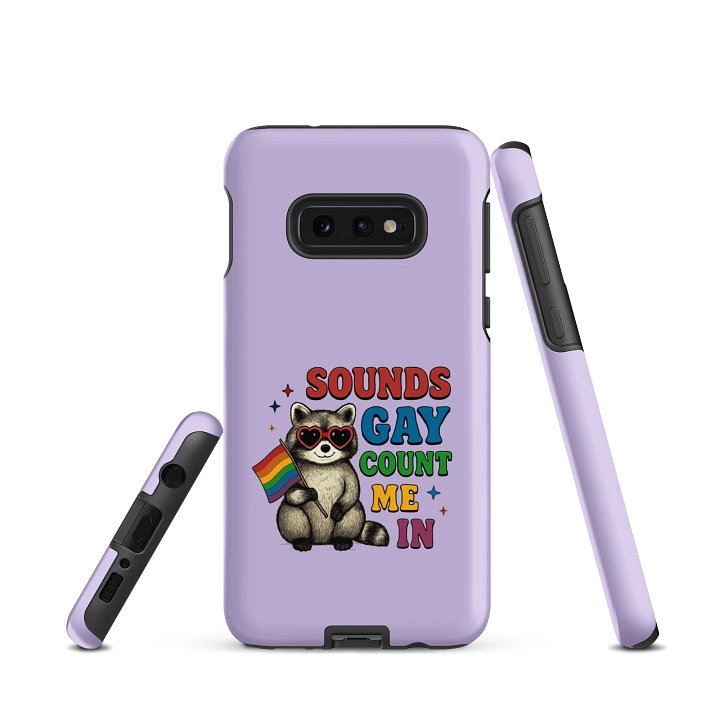 Pride Raccoon Samsung Case product image (2)