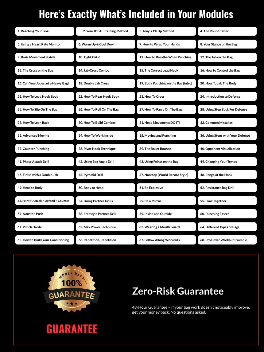 The Heavy Bag Academy Program product image (5)