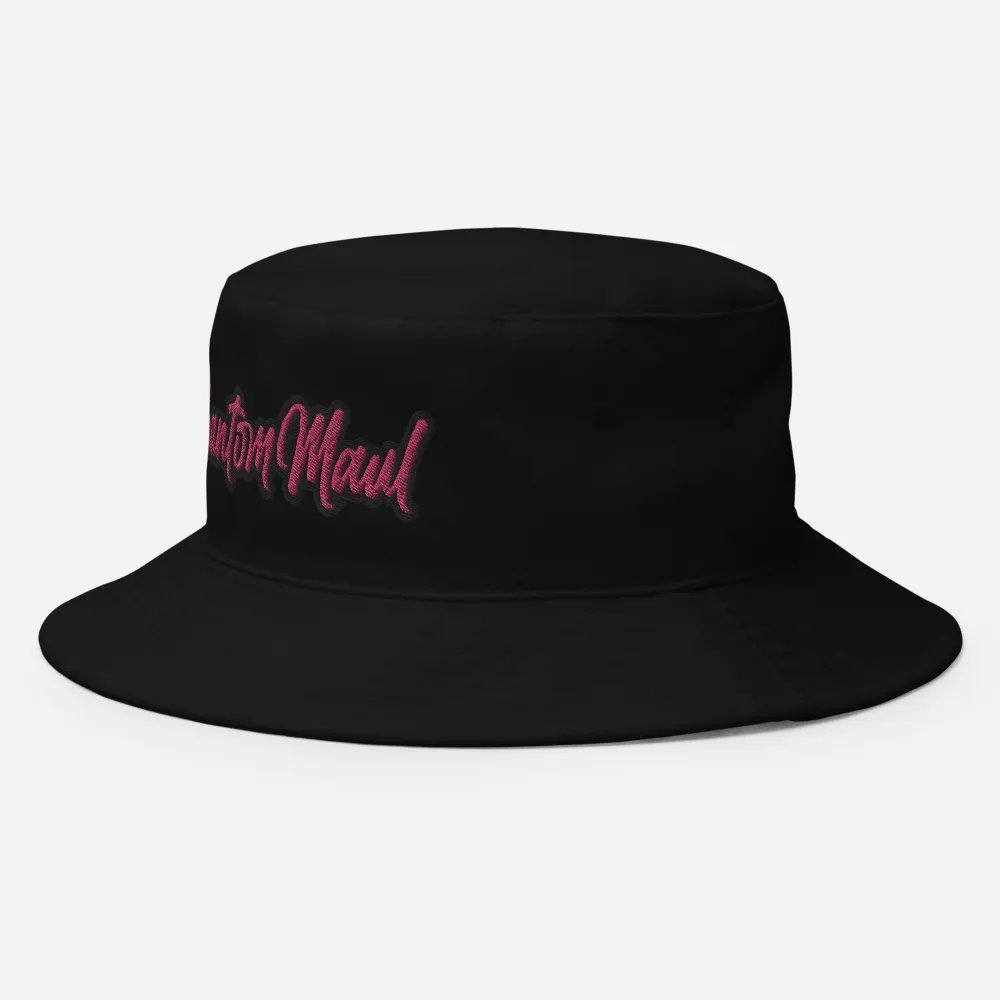 'PhantomMaul' Bucket Hat Pink Lettering product image (10)