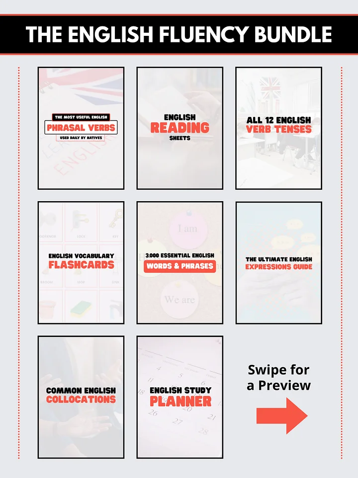 The English Fluency Bundle product image (1)
