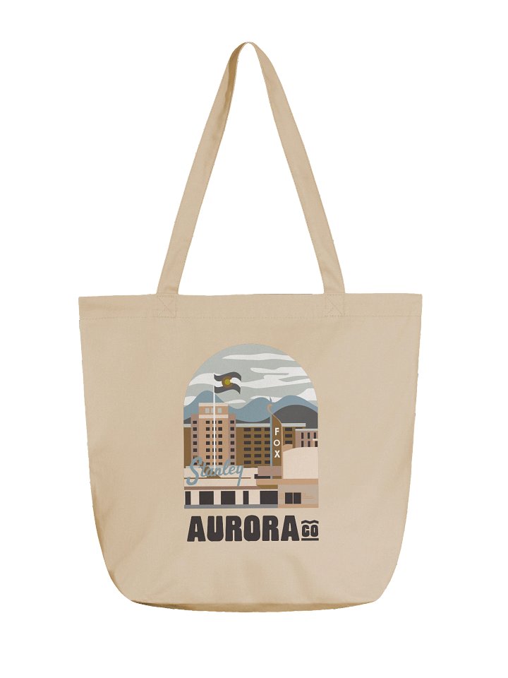 Aurora Cityscape Tote Bag (Natural) product image (1)