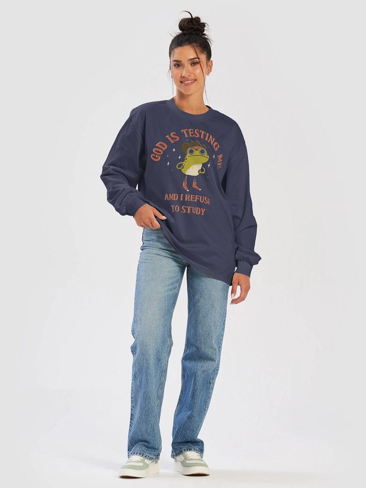 God Is Testing Me - BB x ASC Long Sleeve TShirt product image (2)