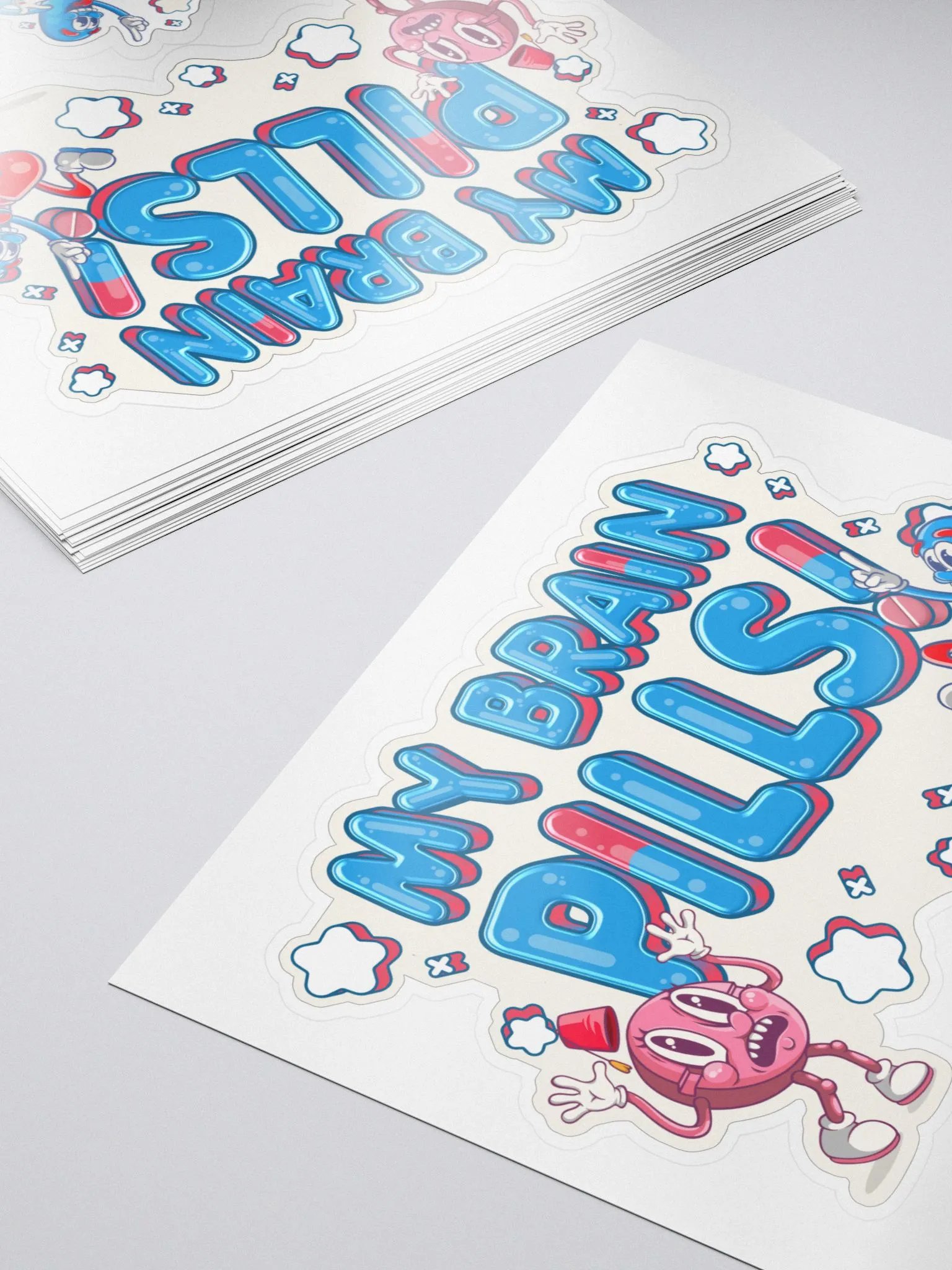 My Brain Pills! Stickers (Sheet 1) product image (5)