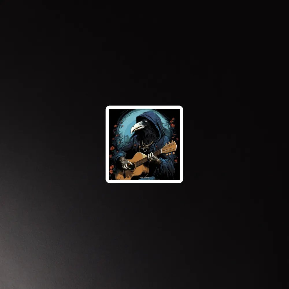 Premium Vinyl Magnet ⚫️ Melodies of the Crow Man product image (5)