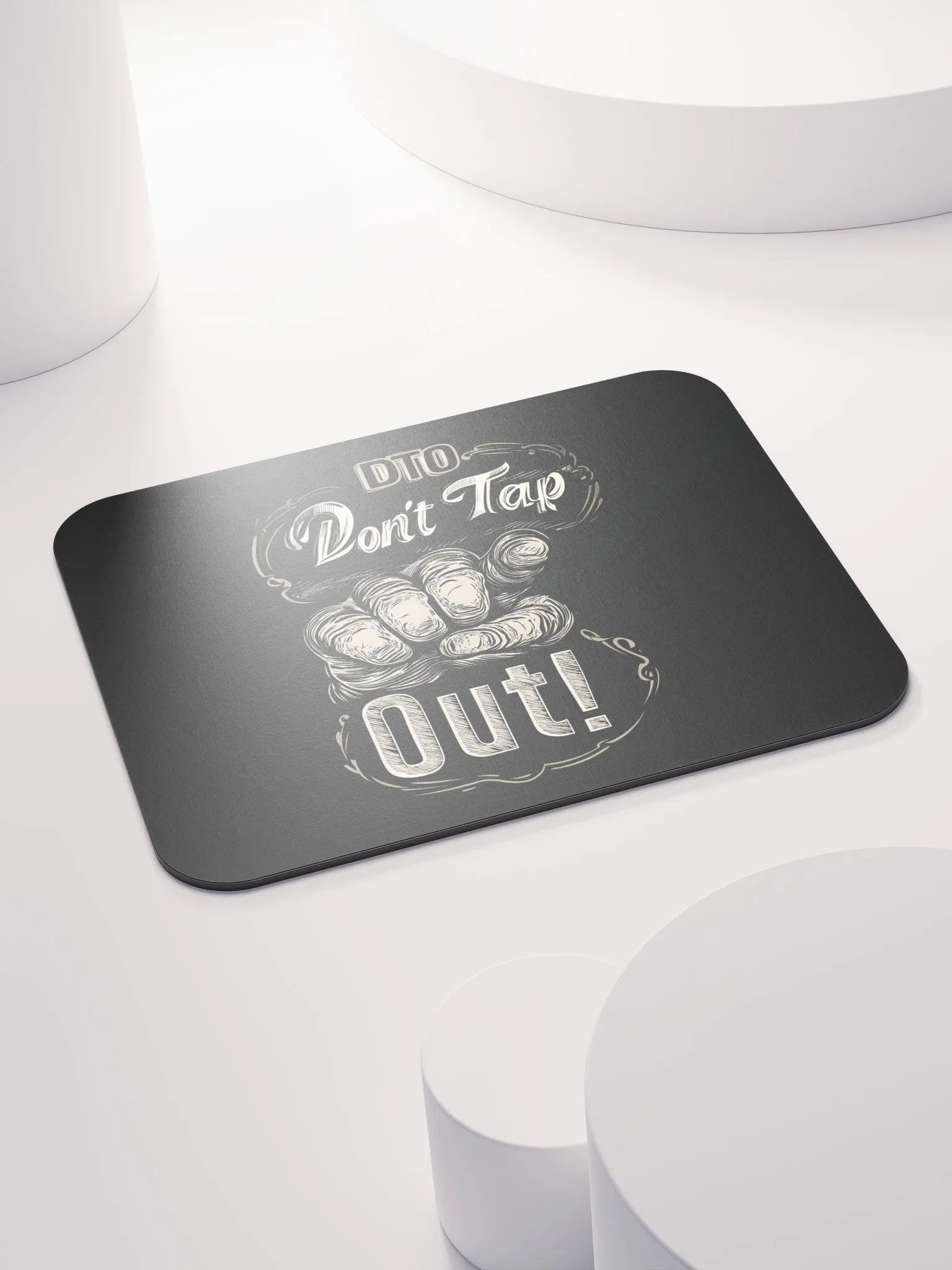 Don't Tap Out Mouse Pad - Black product image (4)