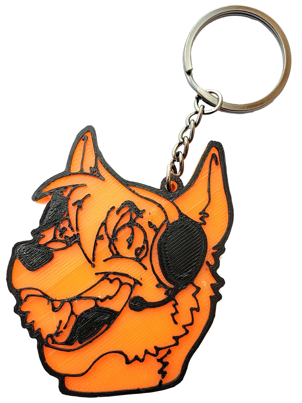 Derp Fox Keychain product image (1)