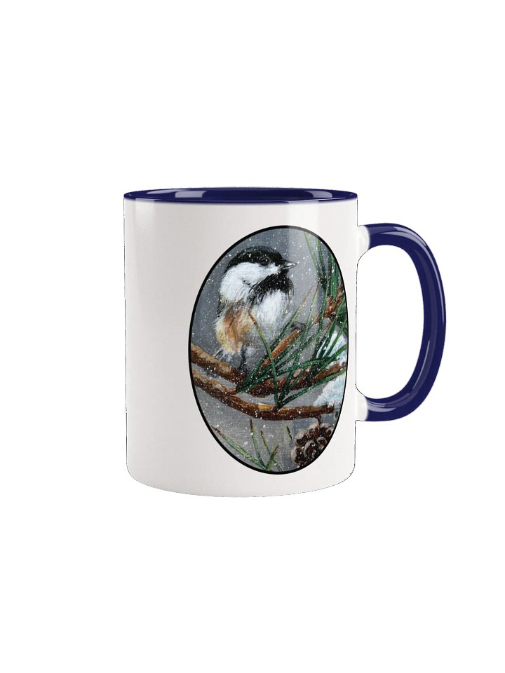 Winter Whimsy Chickadee Ceramic Mug product image (2)