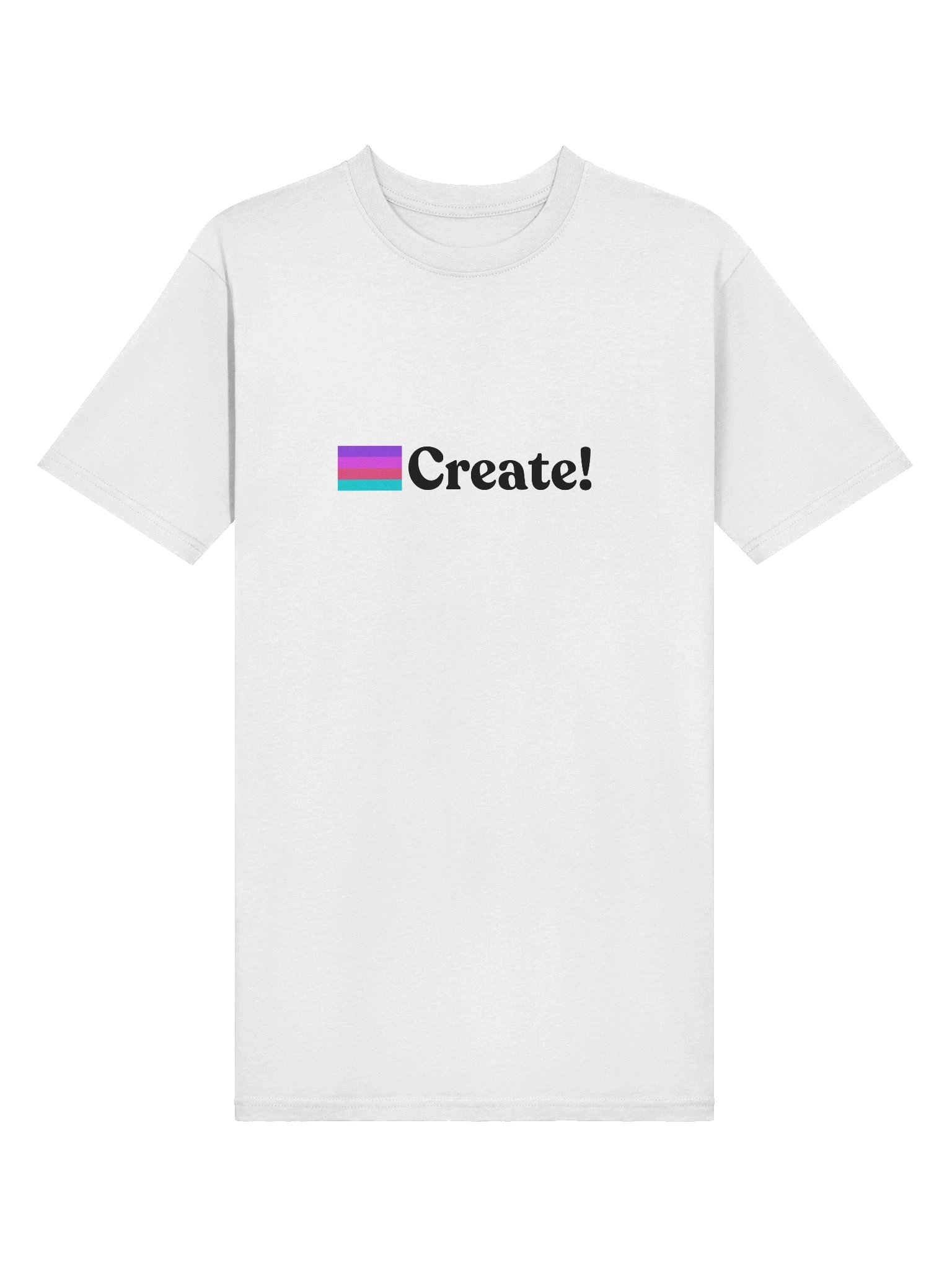 Create White Tee + Flag product image (3)